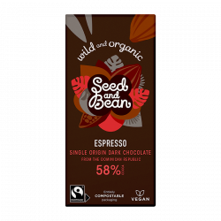 Seed & Been Mørk Chokolade 58% Kaffe Espresso Ø (85 g)