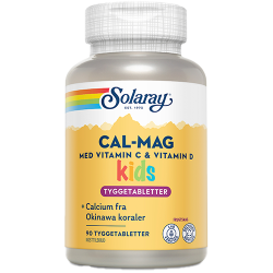 Solaray Calcium Kids (90 tyggetabletter)