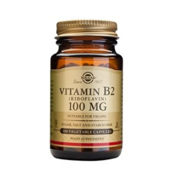 Solgar Riboflavin Vitamin B2 100 mg (100 kaps)